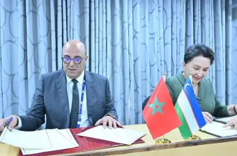 153e Assemblée générale de l'UIP : Signature d'un MoU entre la Chambre des conseillers et le Sénat ouzbek