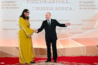 Mme El Mansouri prend part à la réception solennelle offerte par le Président russe en l'honneur des chefs d'Etat et de gouvernement participant au 3e Sommet Russie-Afrique