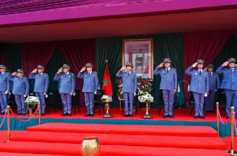 Cérémonie au siège de l'État-Major Général des Forces Armées Royales à l’occasion du 70ème anniversaire des FAR