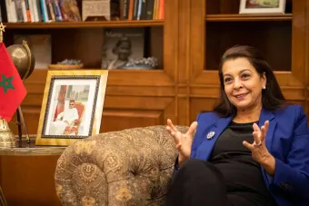 Coopération territoriale : Mme Benyaich s'entretient avec le maire de Malaga