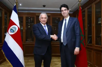 Le vice-président de la Chambre des représentants s’entretient avec le ministre costaricain des Relations extérieures