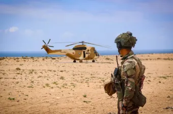 African Lion 2026 : les Unités spécialisées en recherche et sauvetage des FAR à pied d'oeuvre pour retrouver les deux militaires américains portés disparus