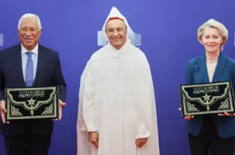 M. Ahmed Reda Chami présente ses lettres de créance à M. Costa et à Mme von der Leyen