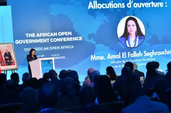 L'Afrique dispose des atouts pour construire et faire rayonner sa propre vision de la gouvernance ouverte (Mme Seghrouchni)