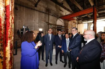 Sur Hautes Instructions de SM le Roi, M. Akhannouch inaugure le Pavillon du Maroc à la 61e Biennale de Venise