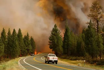 La fumée des feux de forêt au Canada envahit à nouveau les Etats-Unis