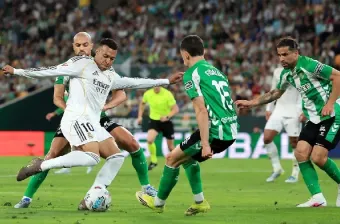 Liga: Le Real Madrid accroché par le Betis et fragilise ses chances dans la course au titre