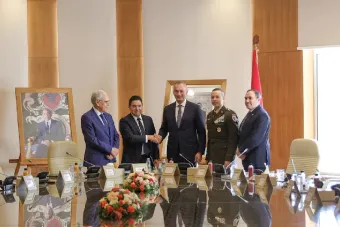 La signature de l'accord sur la participation du Maroc à la Force Internationale de Stabilisation de Gaza reflète l'engagement de SM le Roi en faveur de la paix et de la stabilité au Moyen-Orient et Son soutien constant au peuple palestinien (M. Bourita)