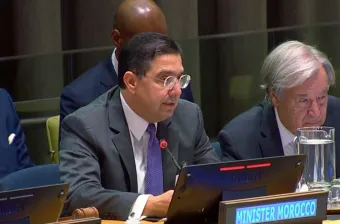 M. Bourita s’entretient à New York avec le Secrétaire général des Nations Unies