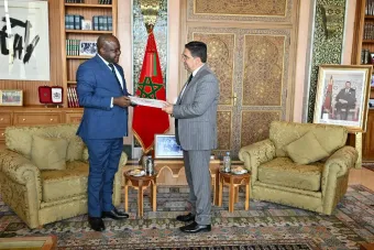 M. Bourita reçoit un émissaire de la RDC, porteur d'un message adressé à SM le Roi par le Président Félix-Antoine Tshisekedi