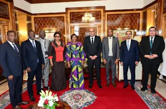 M. Ould Errachid tient une série d'entretiens avec des présidents de sénats d'Afrique