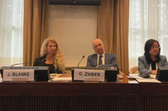 CNUCED: M. Zniber met en exergue l'expérience marocaine en matière de politique industrielle et d’attractivité des investissements