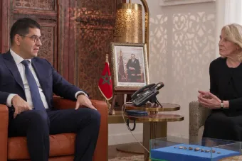 Réunion de Haut Niveau Maroc-France: M. Bensaid s'entretient avec son homologue française
