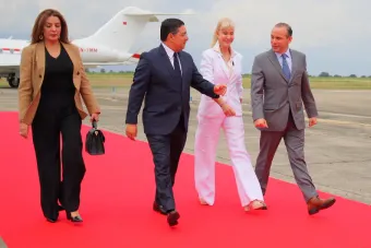 Arrivée de M. Bourita à Cali pour représenter Sa Majesté le Roi à la cérémonie d'investiture du nouveau président colombien
