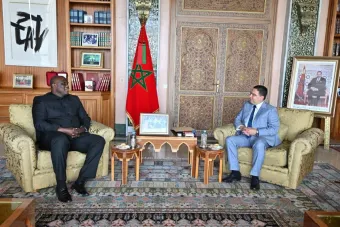 M. Bourita reçoit un envoyé spécial du Président de la République de Gambie porteur d'un message écrit à Sa Majesté le Roi Mohammed VI