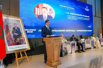 Ouverture à Rabat des travaux d'un Colloque international de haut niveau sur la justice et l'IA