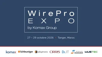 WirePro Expo Morocco 2026 : Komax Group réunit à Tanger les acteurs de l’industrie du câblage