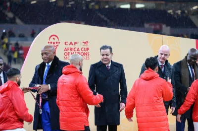 SAR le Prince Moulay Rachid préside la finale de la 35e édition de la Coupe d'Afrique des Nations-Maroc 2025