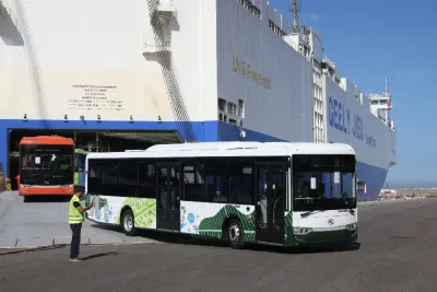 Programme pour le transport public urbain: 257 autobus réceptionnés au Port de Casablanca