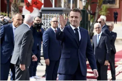 Le Président français Emmanuel Macron quitte le Maroc au terme d'une visite d’Etat