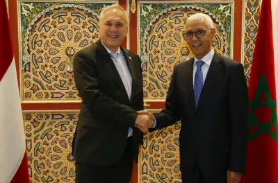 M. Talbi El Alami s'entretient avec le président du Conseil national de la république d’Autriche