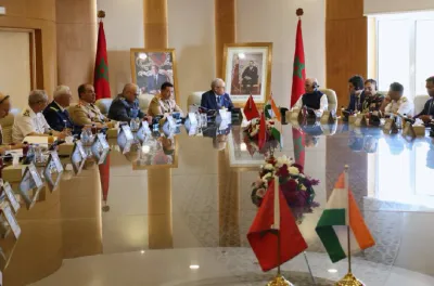 M. Loudyi reçoit le ministre de la Défense de la République de l’Inde