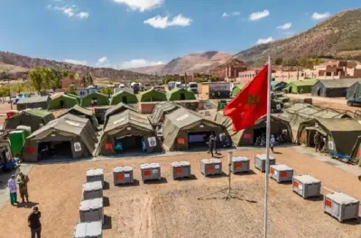 Les FAR déploient trois hôpitaux militaires de campagne dans les provinces d'Azilal, d'Al Haouz et de Midelt