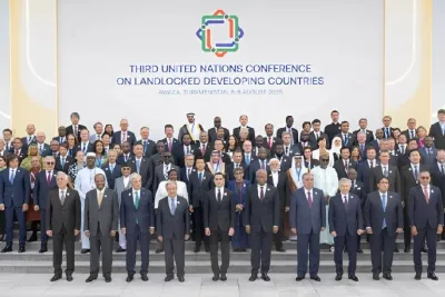 Turkménistan: Clôture de la 3e Conférence des Nations Unies sur les pays en développement sans littoral