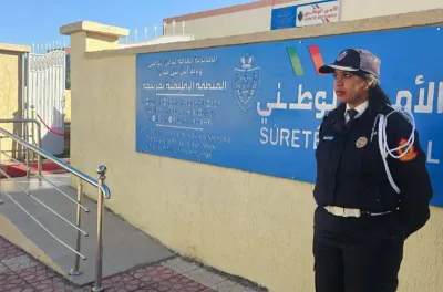 Inauguration d'un nouvel arrondissement de police à Khouribga