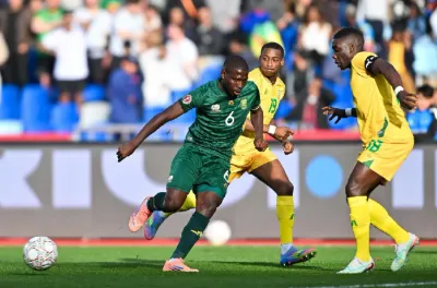 CAN 2025 (3e journée/Groupe B) : L'Afrique du Sud domine le Zimbabwe (3-2) et se qualifie pour les 8es de finale