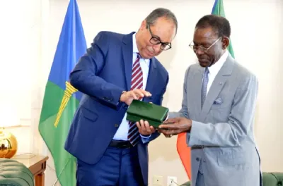 M. Amara reçu en audience par le président de la République de Guinée équatoriale