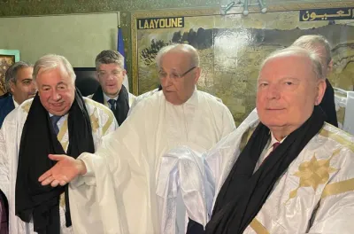 Laâyoune: Le développement du partenariat franco-marocain au centre d'entretiens de M. Larcher avec des responsables locaux