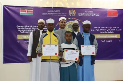 Kenya: la Fondation Mohammed VI des Ouléma africains organise un concours de mémorisation et de récitation du Saint Coran