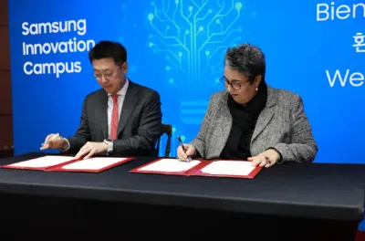 Rabat : Signature d'un avenant de la convention de partenariat entre le ministère de l'Éducation nationale et Samsung Electronics