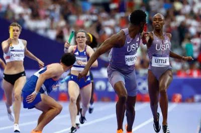 JO-2024 (Relais 4x400 m mixte): Les Etats-Unis battent le record du monde