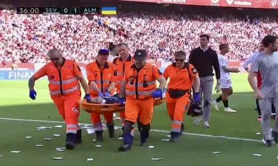 Yassine Bounou gravement blessé lors du match Seville - Almeria