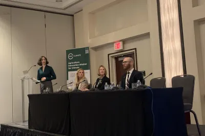 Engagement à Washington pour davantage d'investissements dans une agriculture performante et respectueuse de l’environnement