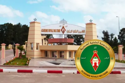 Cérémonie de Sortie des nouvelles promotions d'Officiers de l’Académie Royale Militaire de Meknès