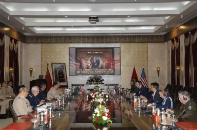 M. Loudyi reçoit le Commandant du Commandement Américain pour l'Afrique "USAFRICOM"