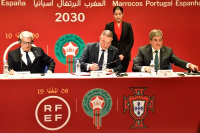 Le Maroc, le Portugal et l’Espagne signent officiellement l’accord de candidature pour l'organisation de la Coupe du monde de la FIFA 2030