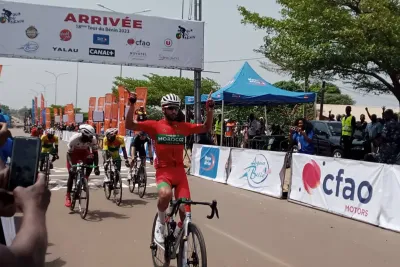 Tour du Bénin 2023: Le Marocain Achraf Ed-Doghmy vainqueur de la première étape