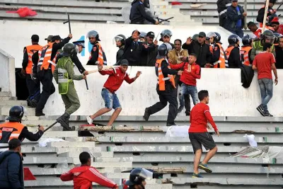 Actes de vandalisme avant le match TAS-CODM: 270 suspects arrêtés