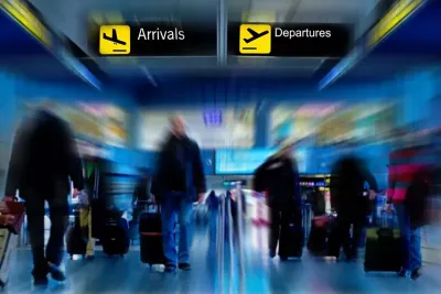 Le nombre de passagers dans les grands aéroports européens inférieur à l'avant-Covid