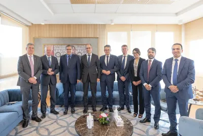 RNI: M. Akhannouch reçoit le président de la Fondation Konrad-Adenauer