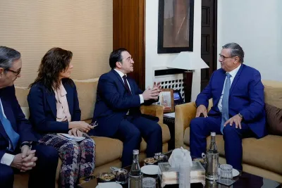 M. Akhannouch reçoit le ministre espagnol des Affaires étrangères de l’Union Européenne et de la Coopération