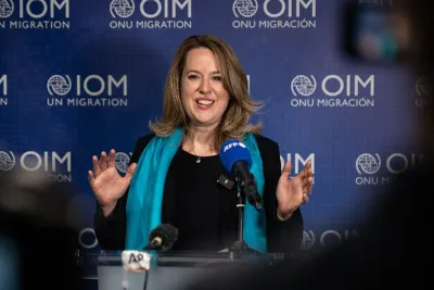 La DG de l’OIM salue l’engagement exemplaire de SM le Roi pour des politiques migratoires globales