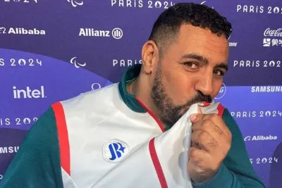 Jeux Paralympiques 2024: le Marocain Azeddine Nouiri remporte la médaille d’argent au lancer du poids (F34)