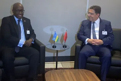 New York: M. Bourita s’entretient avec son homologue rwandais