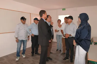 Province de Ouarzazate : M. Benmoussa visite des établissements scolaires impactés par le séisme