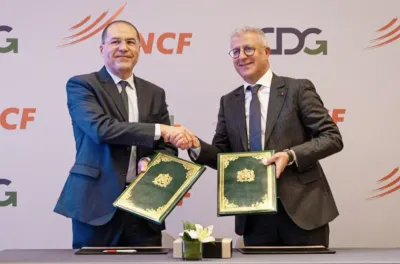 La CDG et l'ONCF scellent un partenariat stratégique